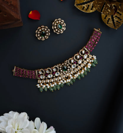 RUBY STATEMENT CHOKER