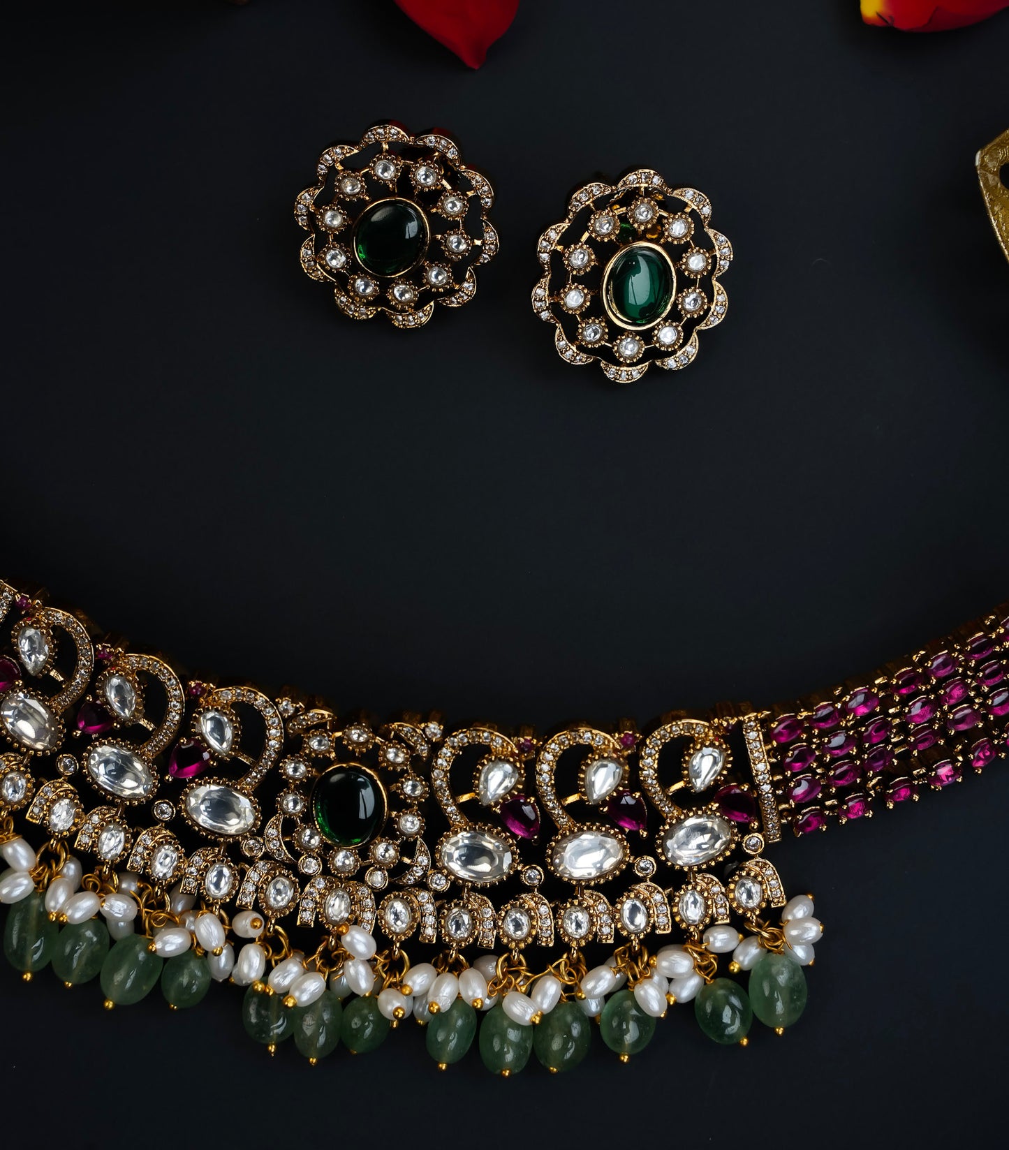 RUBY STATEMENT CHOKER