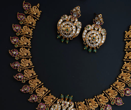 PEACOCK NECKSET