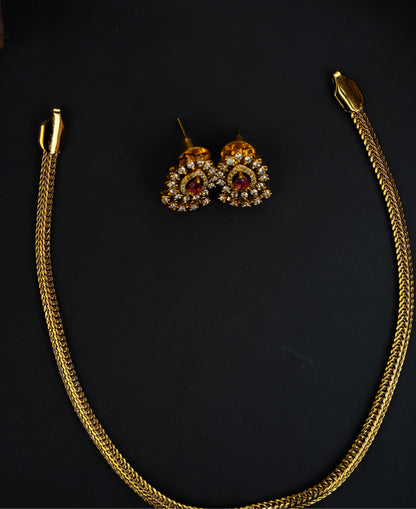 MINIMAL NECKSET (RED)