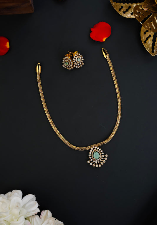MINIMAL NECKSET (MINT GREEN)