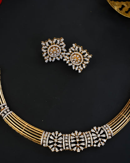 GOLD LOOKALIKE NECKSET