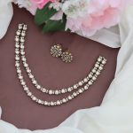 MOISSANITE 2 LAYERS NECKSET