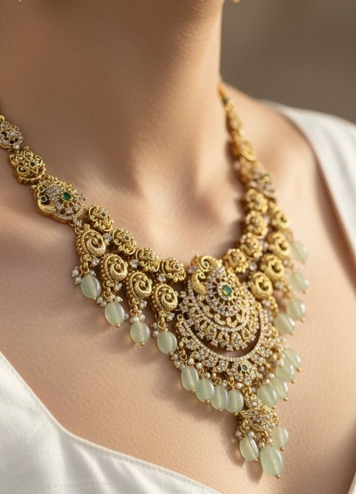 GOLD ALIKE NECKPIECE (MINT)