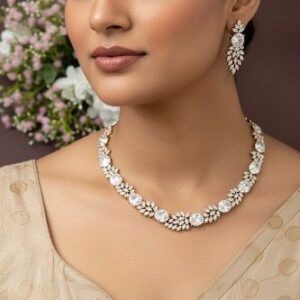 LEAF NECKSET (WHITE)