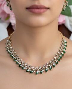 LEAF NECKSET (GREEN)