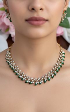 LEAF NECKSET (GREEN)