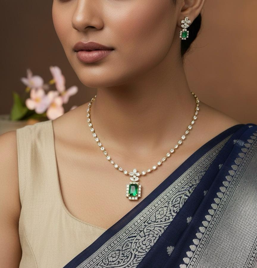 MINIMAL NECKSET (GREEN)