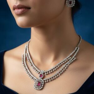 2 LAYER NECKSET (RED)