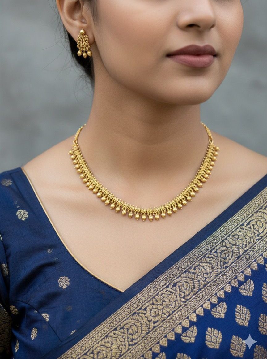 GOLD LOOKALKE NECKSET