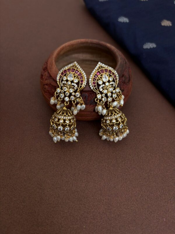 FLORAL JHUMKAS