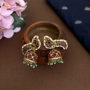 PEACOCK JHUMKAS