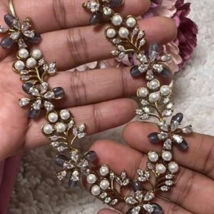 PARTYWEAR NECKSET (PURPLE)